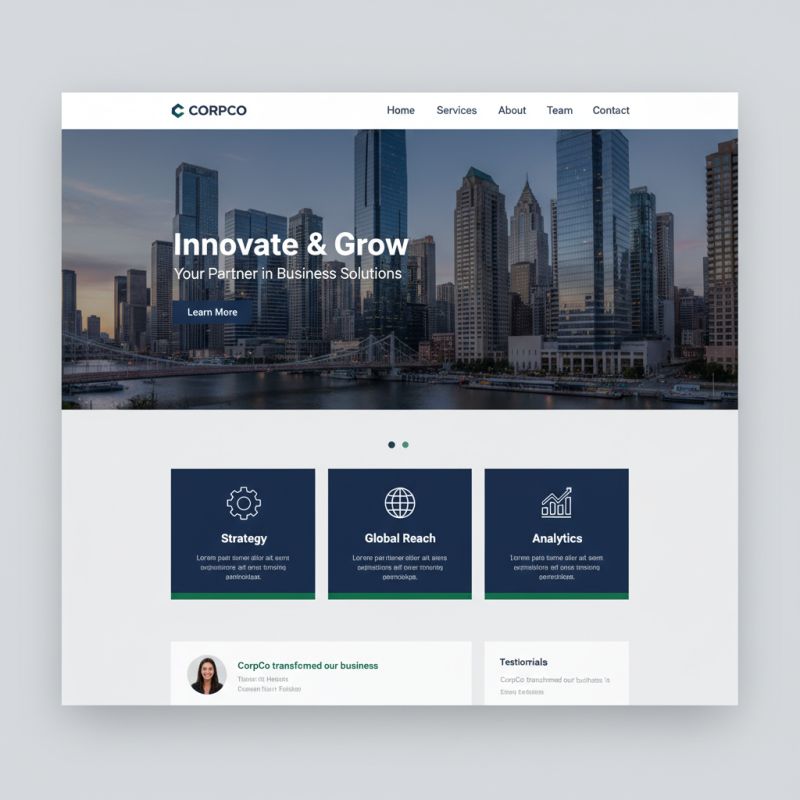 Corporate Business Theme