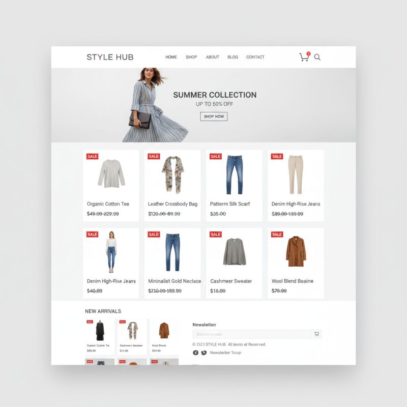 eCommerce Storefront Theme