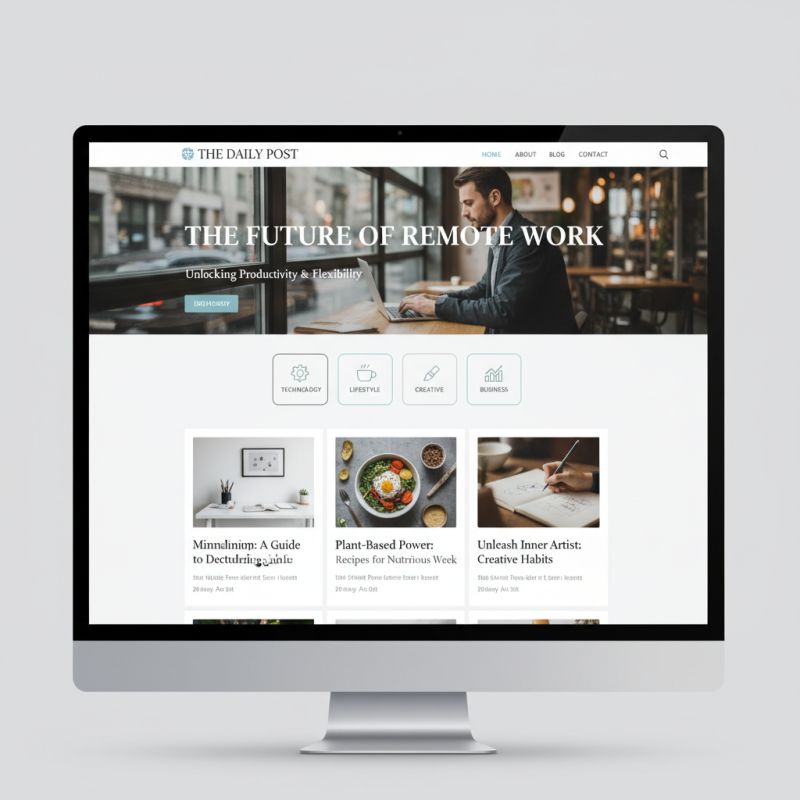 Blog & Magazine Theme